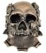 Skull & Vine (Memento Mori) Wall Mount 3D Plaque & Bottle Opener, Real Bronze Powder ...