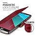 Verus Cell Phone Case for LG G4 2015 - Retail Packaging - Wine Red