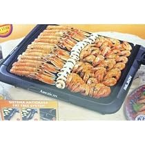 Palson American griddle plate with grease collection tray