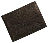 NFL Kansas City Chiefs Debossed Black Leather Bi-fold Wallet