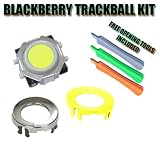 Replacement Blackberry Trackball (Yellow) and Matching Color Ring for Blackberry Curve Pearl 8100 8110 8120 8130 8220 8230 8300 8310 8320 8330 8800 8820 8830