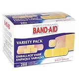 BAND AID Products BAND AID Sheer/Wet Adhesive Bandages, Assorted Sizes, 280/Box Sold As 1 Box Packaged for individual use and to replenish first aid stations and kits. Various sizes in pack. Bandages attach with adhesive. 51kSXxPEUdL. SL160 BAND AID Products BAND AID Sheer/Wet Adhesive Bandages, Assorted Sizes, 280/Box Sold As 1 Box Packaged for individual use and to replenish first aid stations and kits. Various sizes in pack. Bandages attach with adhesive.