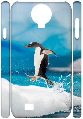 LIULAOSHI Cute Cartoon Penguin Phone Case for samsung galaxy s4 3D [Pattern-4]