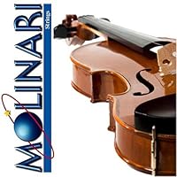 Molinari Allievo 1/2 Size Student Violin Outfit (Wood Bow, Canvas Case)