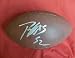 Patrick Willis Autographed NFL Wilson Composite Football, San Francisco 49ers, Ole Miss Rebels, Proof Photo of Patrick Signing for Us.