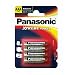 Panasonic Batterie , ?Xtreme Power?, 4-er Packung, Gr��e AAA