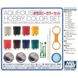 【クリックで詳細表示】水性ホビーカラーセット HS30 【HTRC 3】