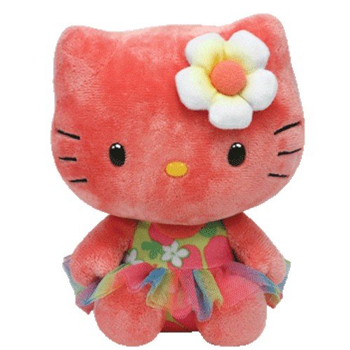 Ty Beanie Babies Hello Kitty Rose Plush