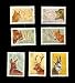 Image: Lot of Romania (7) Animal Stamps