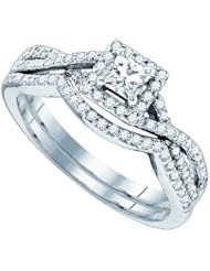 0.66CTW-DIA 0.27CTW-CPR BRIDAL RING