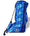 Plaid English Long Boot Bag Case Ripstop -Blue
