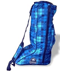 Plaid English Long Boot Bag Case Ripstop -Blue