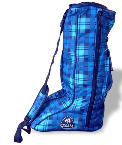Childrens Toyshop  Sporting Goods : Plaid English Long Boot Bag Case Ripstop -Blue