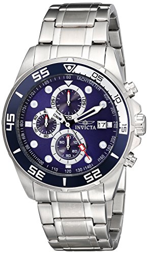 Invicta Men's 17013 Specialty Analog Display Japanese Quartz Silver Watch