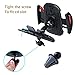 Car Mount,Gright Universal 360°Swivel CD Slot+Air Vent Car Mount Holder Cradle with A Quick Release Button for for Iphone 6S/6/5S/5C/5,6/6SPlus,Samsung Galaxy S7/S6,Other Smartphones&GPS