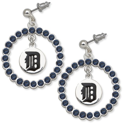 MLB Detroit Tigers LogoArt Spirit Earrings