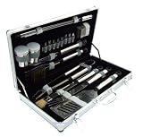 21 Piece Barbeque set in aluminium case