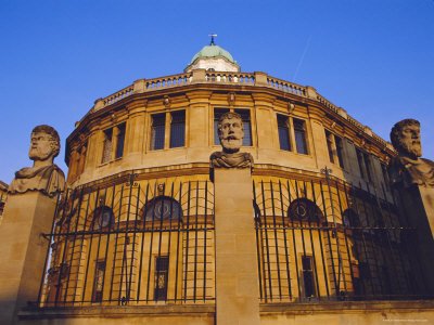 The Sheldonian Theatre, Oxford, England, UK Premium Photographic Poster Print by Jean Brooks, 30x40