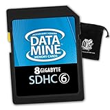 DataMINE 8GB SDHC Class 6 Memory Card Featuring DataSAFE Technology for you ....