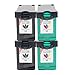 Toner Kingdom Compatible Ink Cartridges Replacement for HP 94/C8765WN and 95/C8766WN - 4 Pack, 2PK Black + 2PK Color