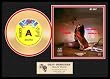 Ozzy Osbourne "Crazy Train" framed gold record