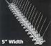 Bird B Gone #MM2001-5/6 5x6 Stainless Steel Plastic Bird Spike