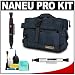 Naneu Pro Military Ops Tango Messenger Bag (Navy Blue) + Accessory Kit for Canon Rebel XSi, XS, XTi, 50D, 40D, Nikon D40, D60, D80, D90, D200, D300, D700, Olympus Evolt E-410, E-420, E-510, E-520, and Sony Alpha A200, A300, A350, A700 Digital SLR Cameras