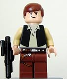 Produkt-Bild: LEGO Star Wars Minifigur - Die R&uuml;ckkehr der Jedi-Ritter - Han Solo, Schwarze Weste, Fleisch