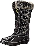 Khombu Women's Jandice KH Cold Weather Boot, Black, 9 M US