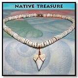 Shark Tooth Tiger Puka Shell Necklace Surfer Beaded Beach Choker Tropical Jewelry