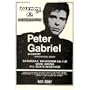 (11x17) Peter Gabriel (Concert Sheet) Music Poster Print