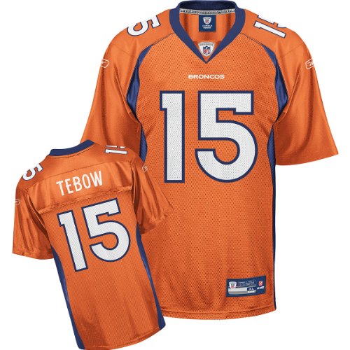 Reebok Denver Broncos Tim Tebow Replica Alternate Jersey Large