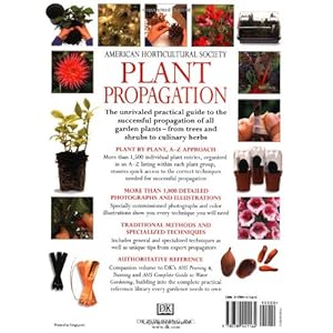 American Horticultural Society Plant Propagation: The Fully Illustrated Plant-by-Plant Manual of Practical Techniques