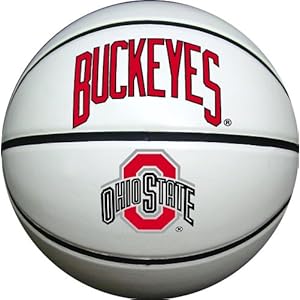 Ohio State Buckeyes Official Size Synthetic Leather Autograph Basketball