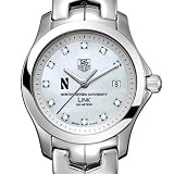 TAG HEUER watch:Northwestern TAG Heuer Watch - Women's Link with Mother of Pearl Diamond Dial at M.LaHart