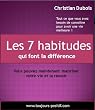 Les 7 habitudes qui font la diff�rence