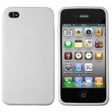 mumbi TPU Skin Case iPhone 4 4S Silikon Tasche H�lle - iPhone 4S 4 Silicon Protector Schutzh�lle wei�von "mumbi�"