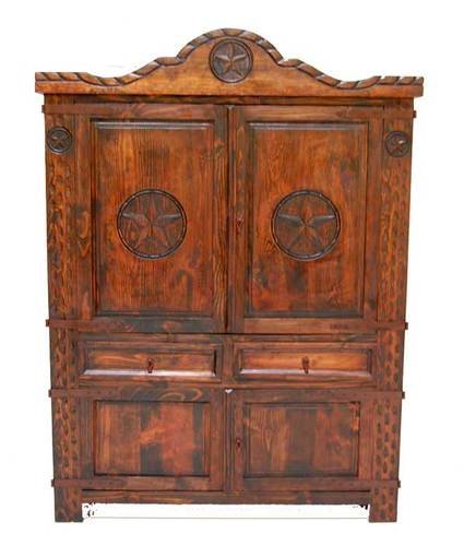 Dark Texas Rope Armoire Dark Texas Rope Armoire