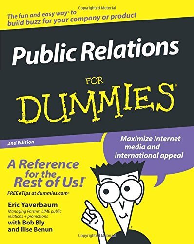 Public Relations For Dummies by Eric Yaverbaum (2006-05-30)
