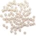 Pretty Pebbles Beads - 100 Tibetan Silver Daisy Spacer Beads
