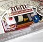 M &M Candy Dispenser Fire Truck Rare Red and Blue M&M