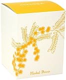 ESSENCE OF FLOWER フレグラントグラスキャンドル ミモザ