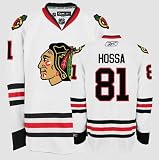 Reebok Chicago Blackhawks Marian Hossa Premier Road Jersey (54/XXL)