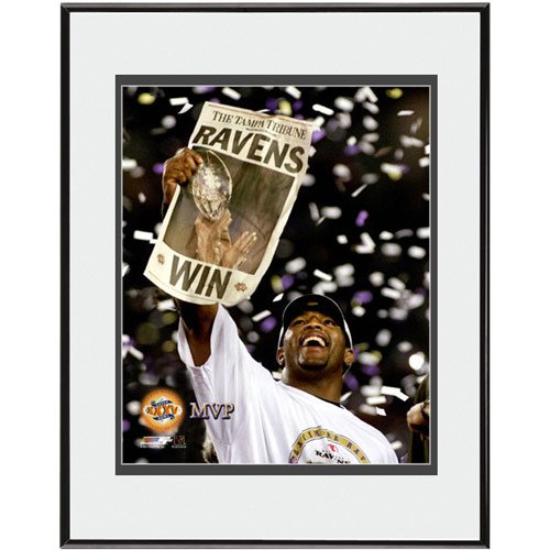 Photo File Baltimore Ravens Ray Lewis Super Bowl XXXV MVP Framed Photo