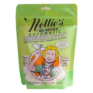 Nellie NADN-E All Natural Automatic Dishwasher Nuggets 24 Nuggets