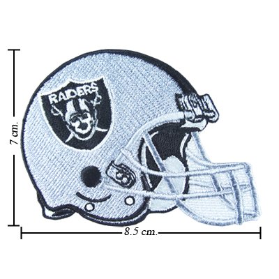 NFL Oakland Raiders Helmet Style-1 Embroidered Iron On Patch