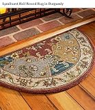 Safavieh Lyndhurst Hand-Tufted Wool Half Round 2' x 4' Rug, in Beige