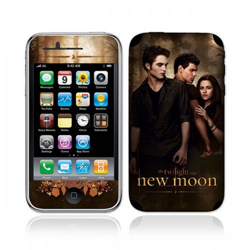 The Twilight Saga: New Moon Merchandise - IPhone Skin Sticker (Edward - Jacob & Bella) images