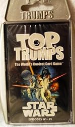 Top Trumps the World's Coolest Card Game Star Wars Episodes IV-VI