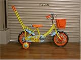 超特価!! 日本メーカー 14インチ手押し棒付幼児車